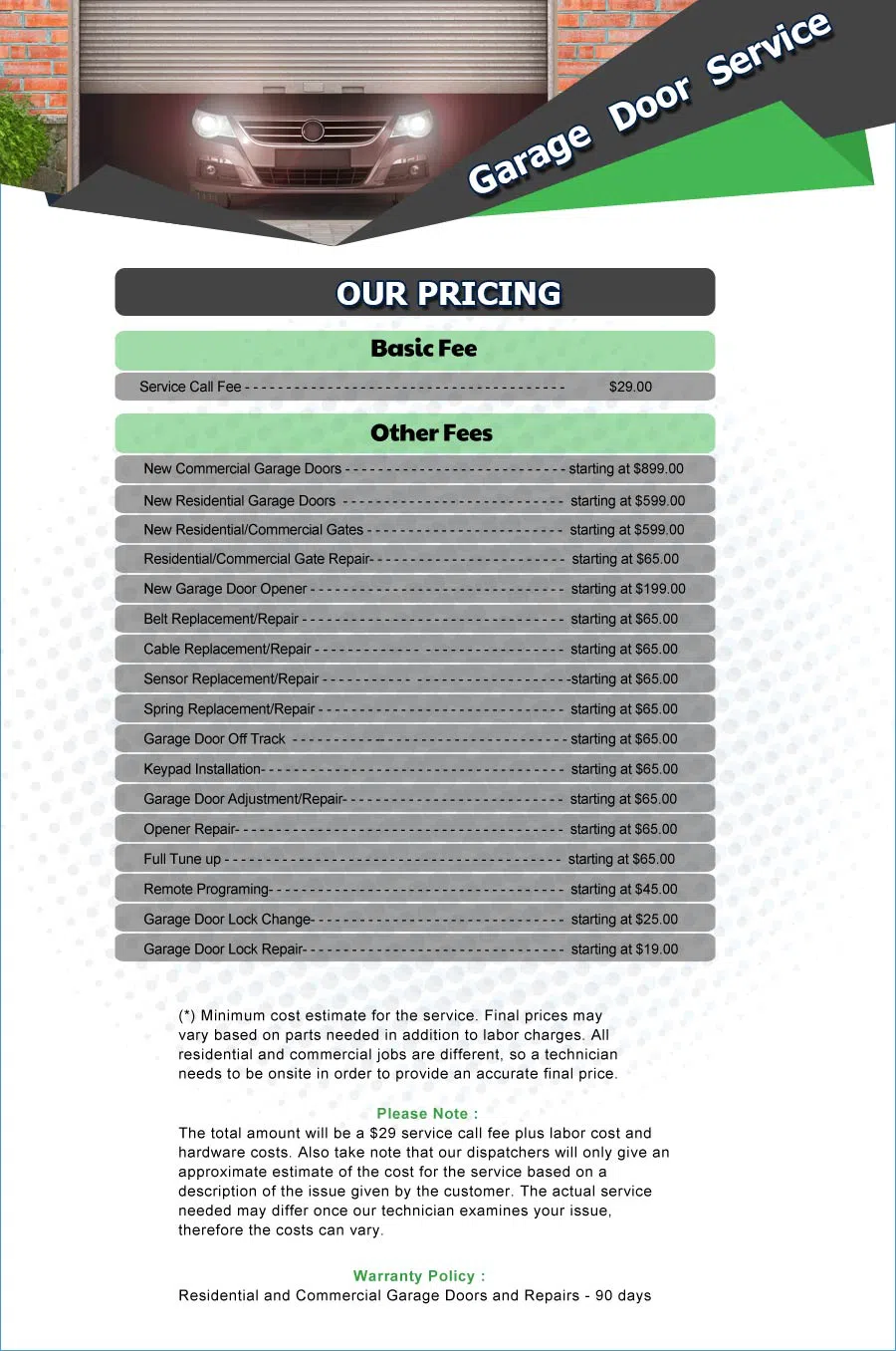 Galaxy Garage Door Service Ardmore, PA 610-674-6613